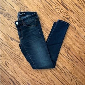 American Eagle Dark Wash Jeggings
